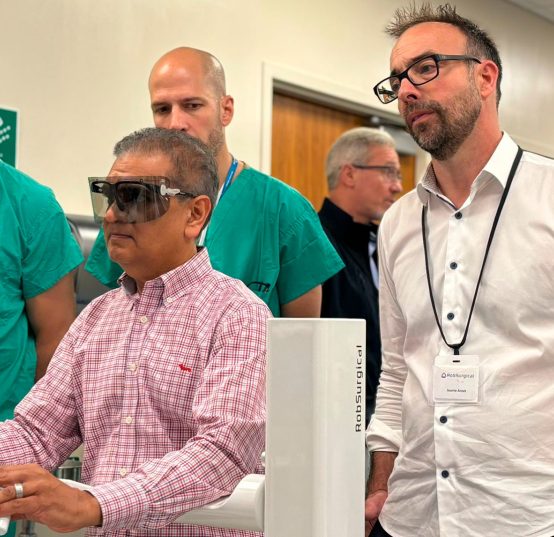 EXCELLENT RECEPTION OF ROB SURGICAL’S SURGICAL ROBOT AT THE <span></noscript><img class=